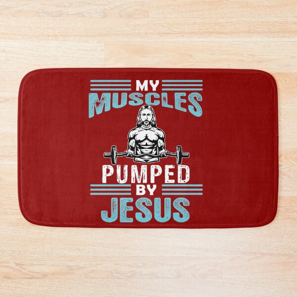 Item preview, My Muscles Pumped By JESUS designed and sold by creativeliberty.