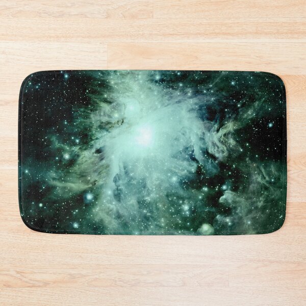 Item preview, Celestial Birthplace: Orion Nebula Forest Green Teal designed and sold by 2sweetsDesign.