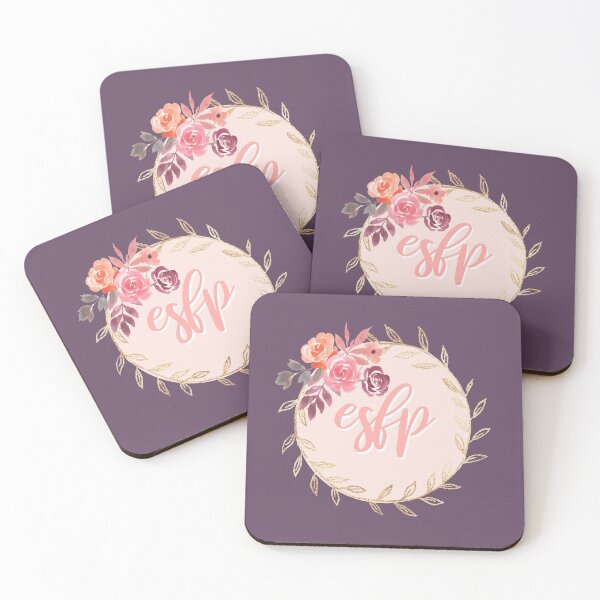 Item preview, ESFP Floral Circle designed and sold by bathwater.