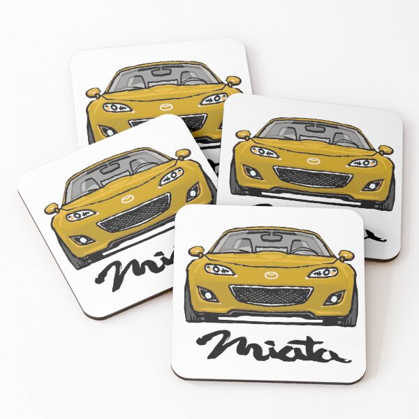 Item preview, MX5 Miata NC - NC2 Yellow designed and sold by Woreth.