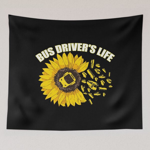 Item preview, Bus Driver Life Sun Flower Seed Lover Gift designed and sold by TopDawgDesigns.