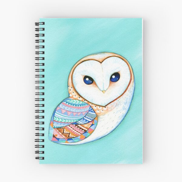 Item preview, Tribal Pattern Barn Owl designed and sold by Annya Kai.