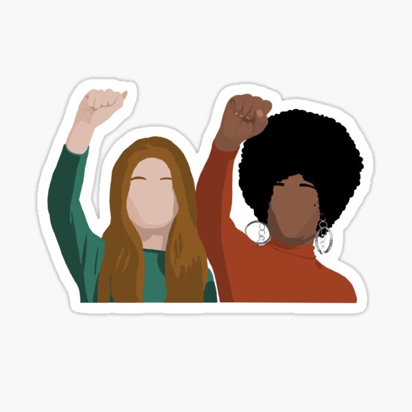 Artikel-Vorschau von Gloria Steinem und Dorothy Pitman-Hughes, designt und verkauft von Aedfield.