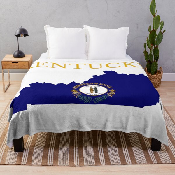 Item preview, Kentucky Flag Map designed and sold by marosharaf.
