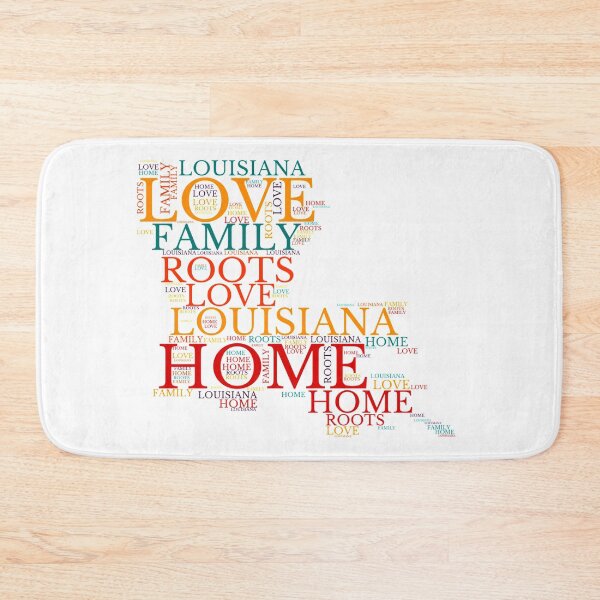 Item preview, Louisiana State Home, Love, Roots and Family Map designed and sold by marosharaf.
