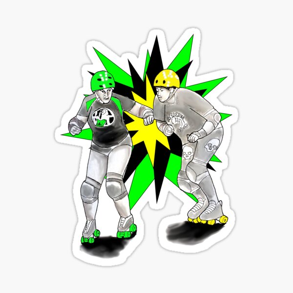 RROT vs Arizona Renegades home town throw down design Sticker