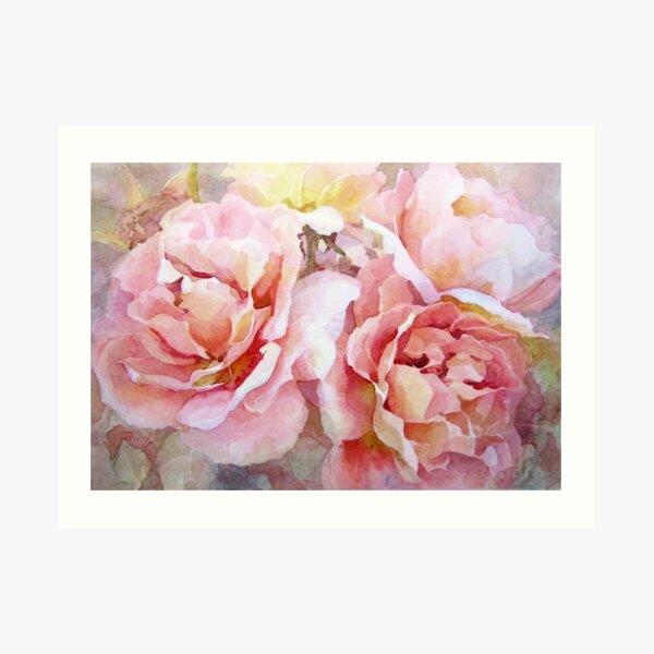 Summer Roses Art Print