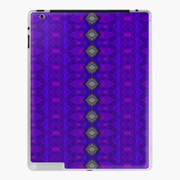 Purple Patterns Please People iPad Skin