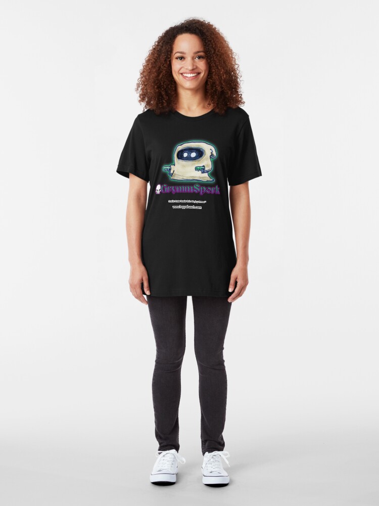 Alternate view of GrymmSpork RPG - Booger Slim Fit T-Shirt