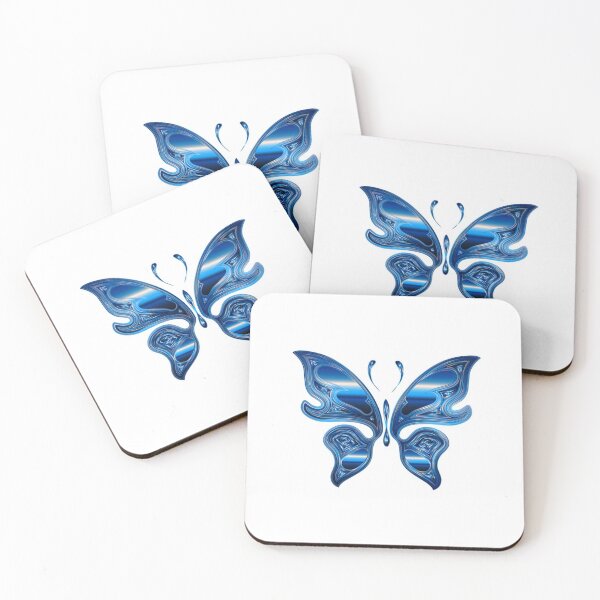 Item preview, Blue Chrome Butterfly designed and sold by LloydLegacy2020.