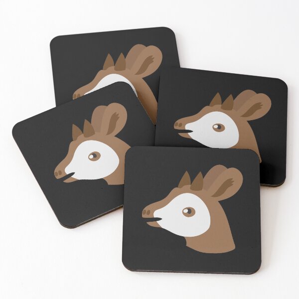 Item preview, Okapi animal face designed and sold by jazzydevil.