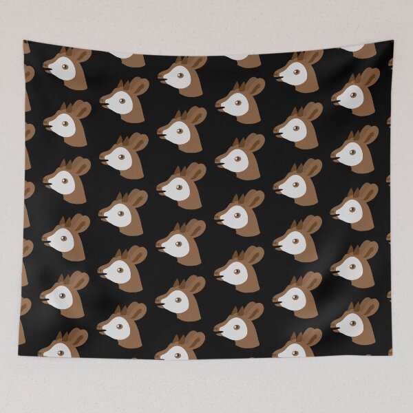 Item preview, Okapi animal face designed and sold by jazzydevil.
