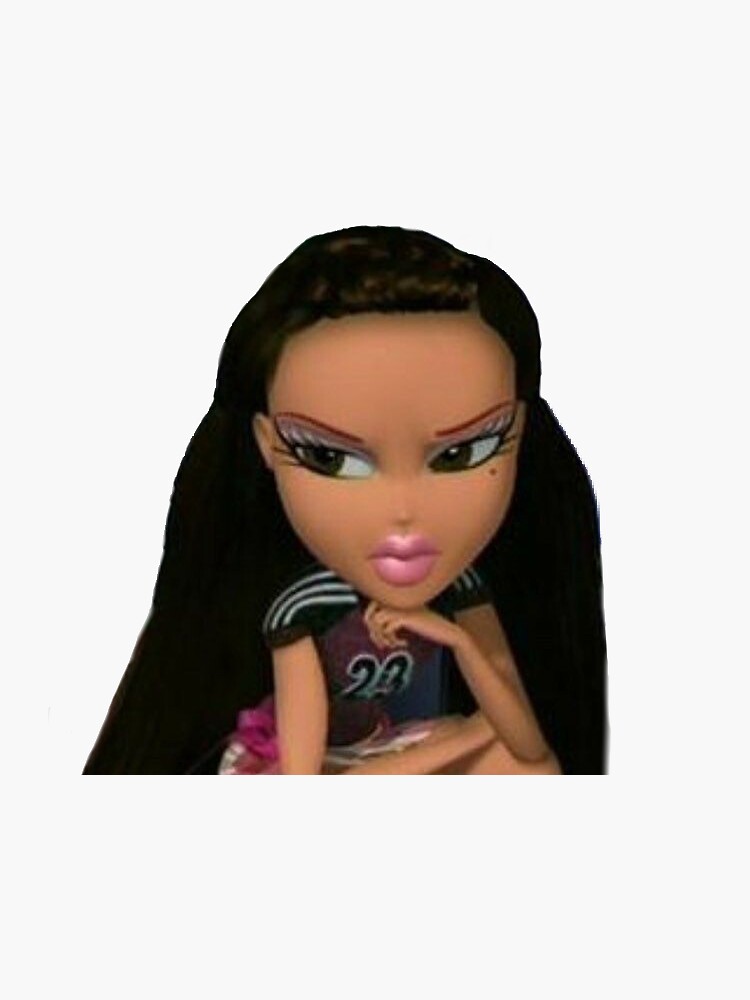 Bratz Doll Sticker For Sale By Jaybenz Redbubble