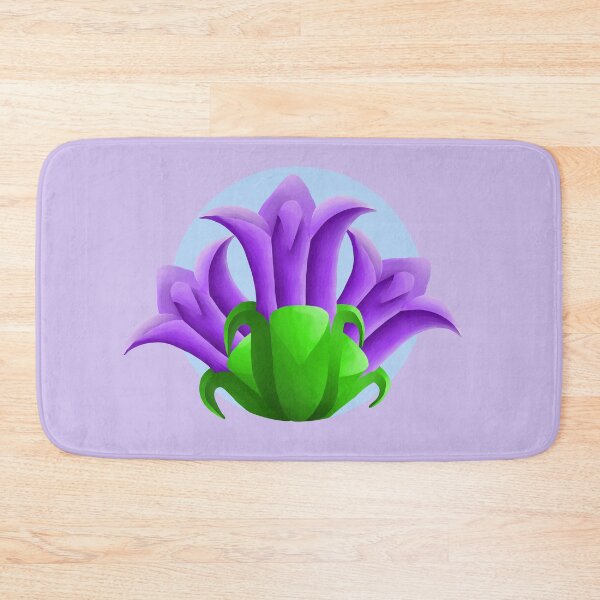 Item preview, Purple Triumphant Triad Flowers designed and sold by paintedkat.