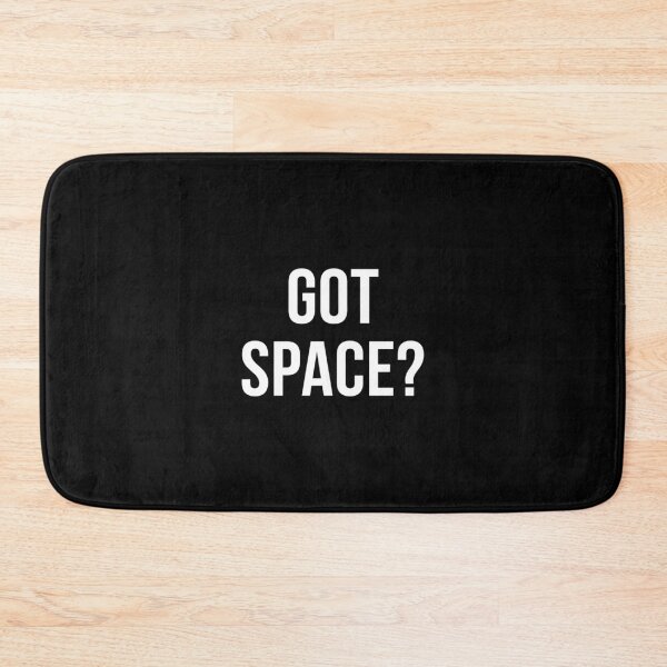 Item preview, 'Got Space?' (Black) designed and sold by The Button Gal.
