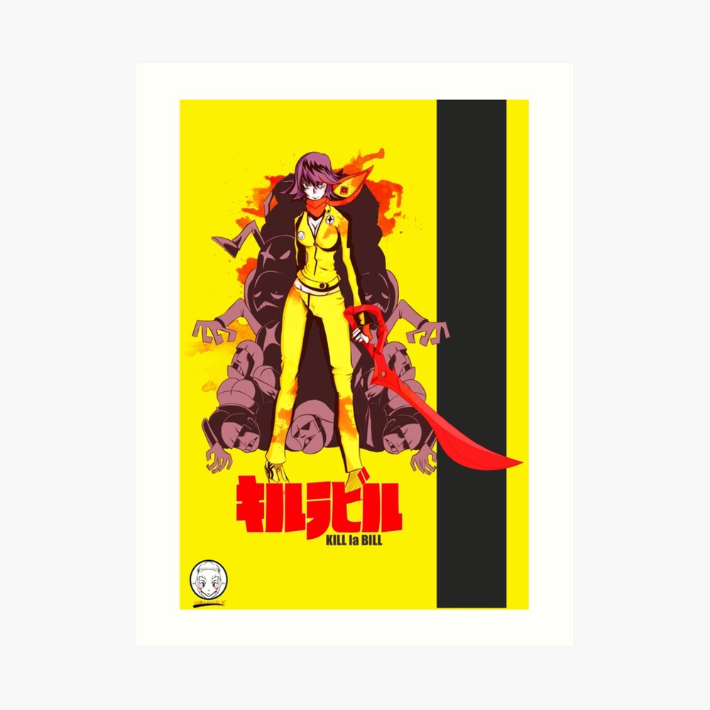KILL la KILL × GEEKS PRINTING POSTER KILL la KILL × GEEKS PRINTING POSTER KILL la KILL × GEEKS