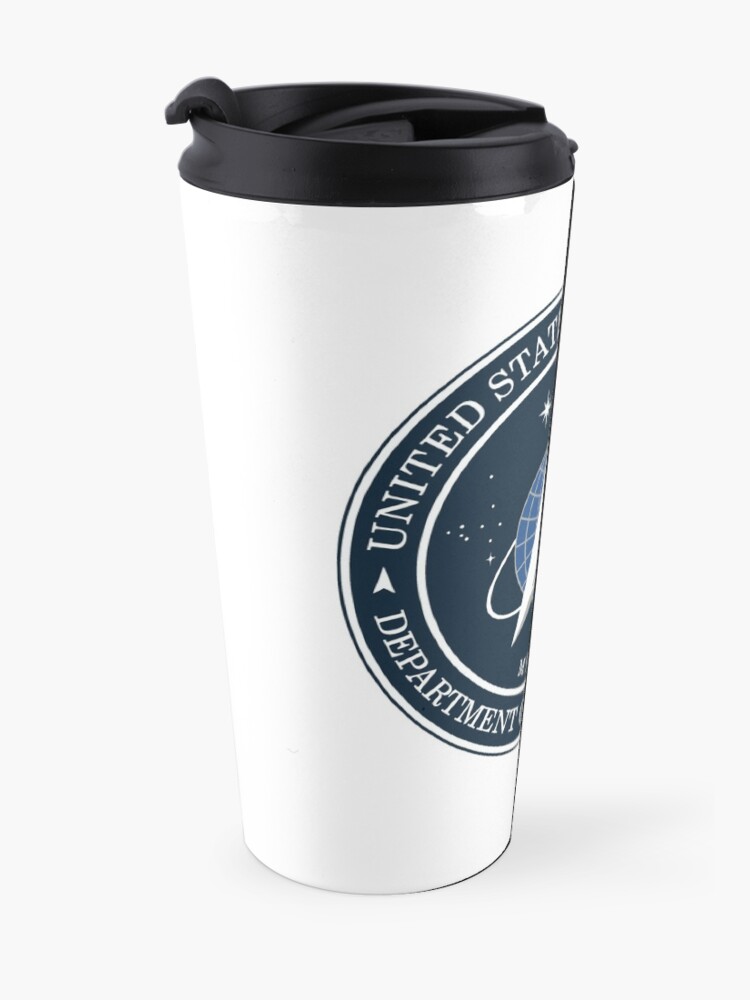 Alternate view of United States Space Force logo Travel Mug