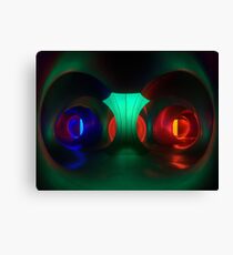Multicoloured passages - Levity III Canvas Print