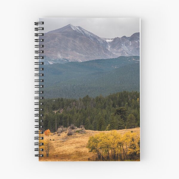 Item preview, Mount Meeker and Longs Peak Autumn Scenic View designed and sold by Bo Insogna.
