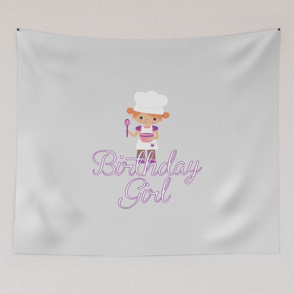 Item preview, Baking Birthday Girl Purple T-Shirt Tee Bday designed and sold by ArtikIceTees.