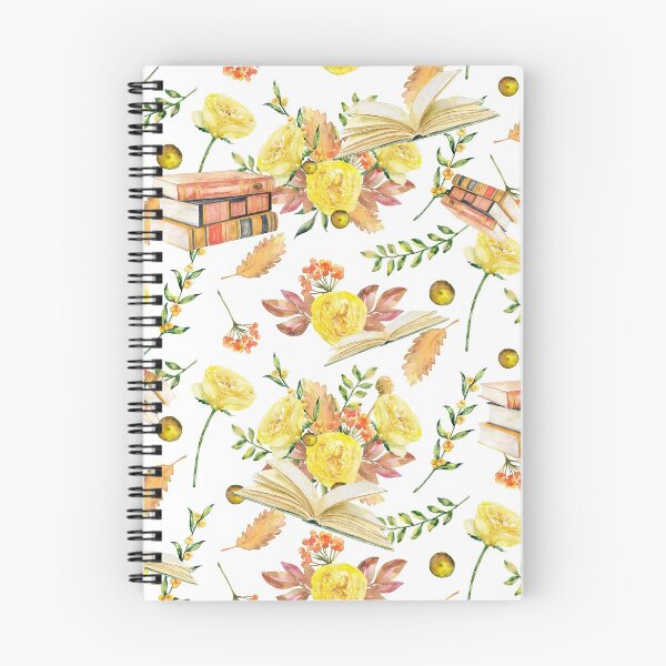 Item preview, Books and Flowers in Autumn  designed and sold by erinbookdragon.