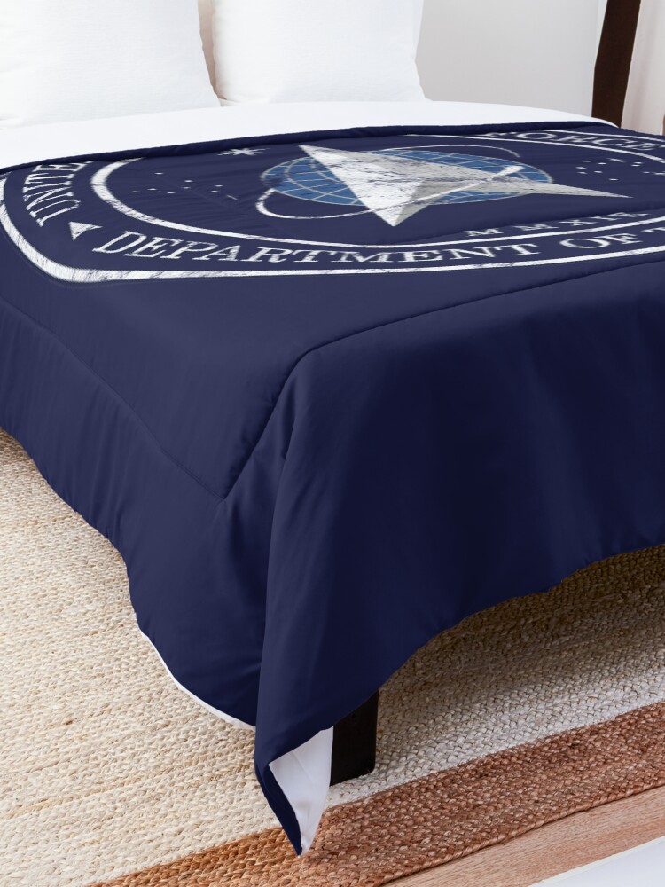 Alternate view of US Space Force USAF Distressed Insignia Comforter