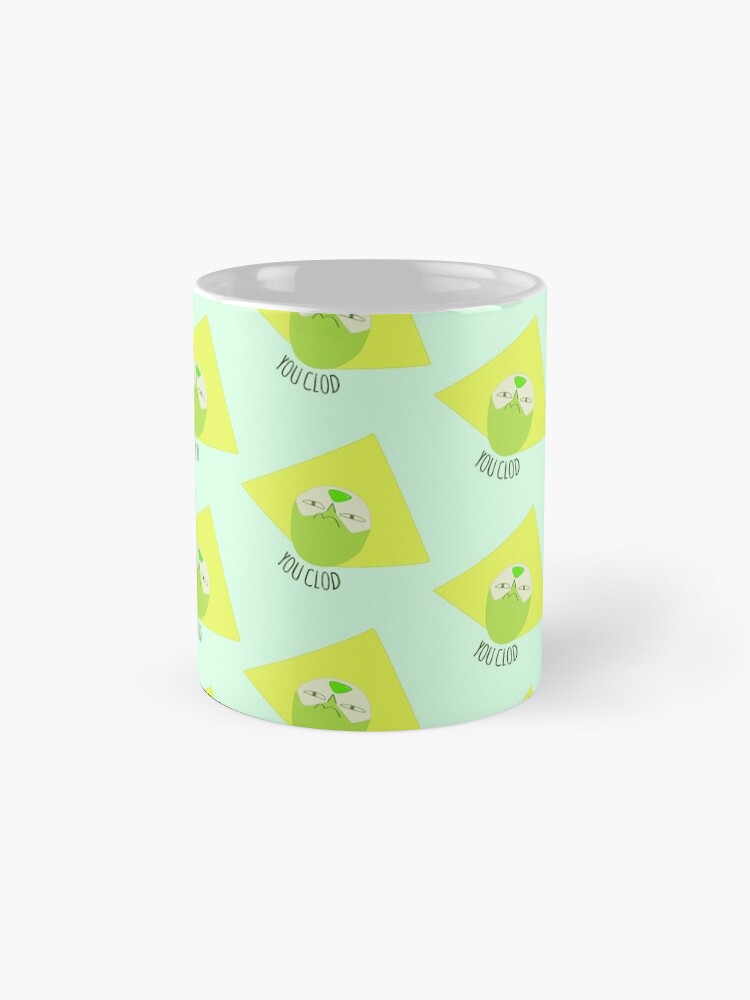 Thumbnail 4 of 6, Coffee Mug, You Clod! Peridot - Steven Universe. designed and sold by pamelawille.