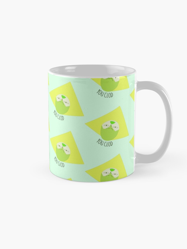 Thumbnail 5 of 6, Coffee Mug, You Clod! Peridot - Steven Universe. designed and sold by pamelawille.