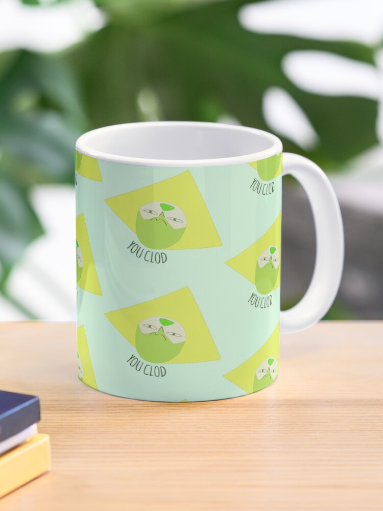 Thumbnail 1 of 6, Coffee Mug, You Clod! Peridot - Steven Universe. designed and sold by pamelawille.