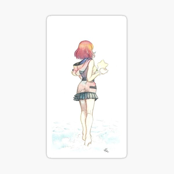 Vista previa del artículo con la obra «Kairi (acuarela)», diseñado y vendido por artbysuki.