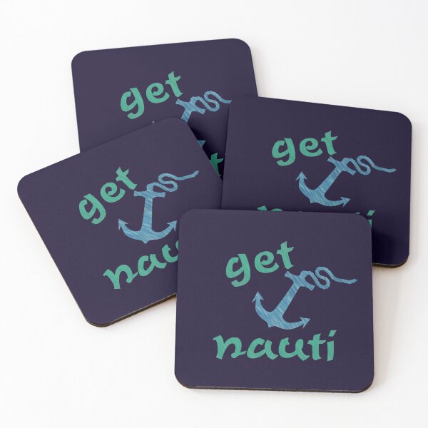 Item preview, Tropical Nautical Anchor Get Nauti designed and sold by ChicoryJunction.