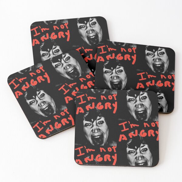 Item preview, I'M NOT ANGRY designed and sold by Nicole Wiedig.