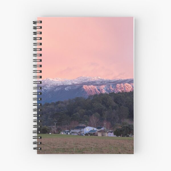 Item preview, Sunrise and Snow - Mole Creek and Mt Roland designed and sold by Leeo.