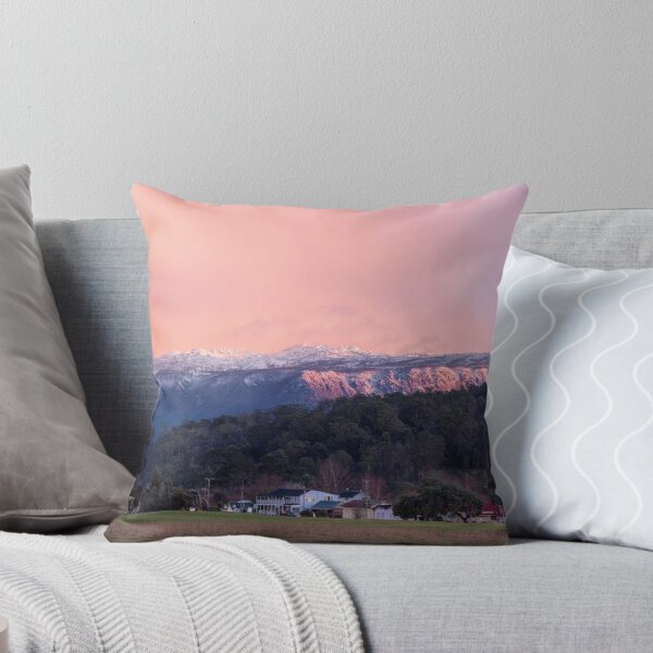 Item preview, Sunrise and Snow - Mole Creek and Mt Roland designed and sold by Leeo.