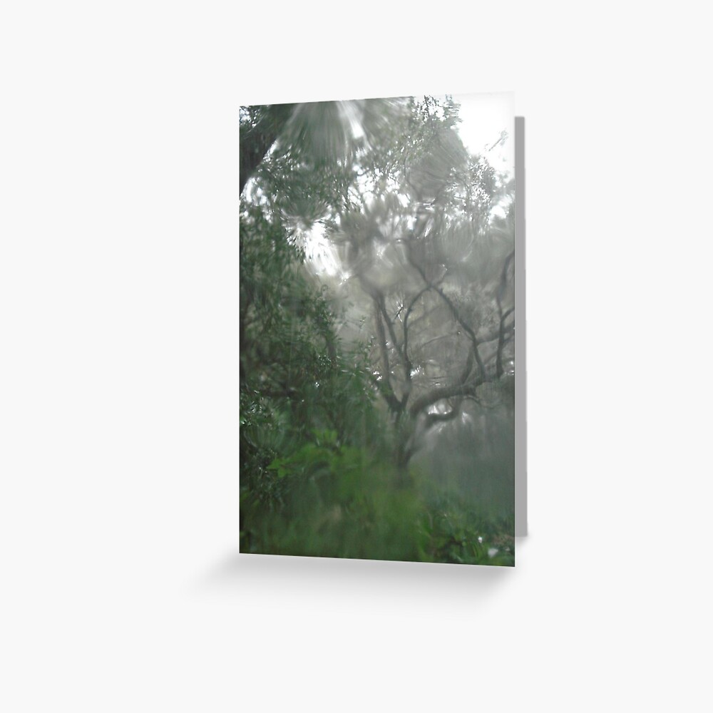 THROUGH TEARS OR RAIN, IT'S ALL THE SAME Greeting Card