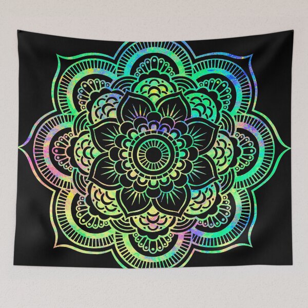 Item preview, Psychedelic Mandala  designed and sold by 2sweetsDesign.
