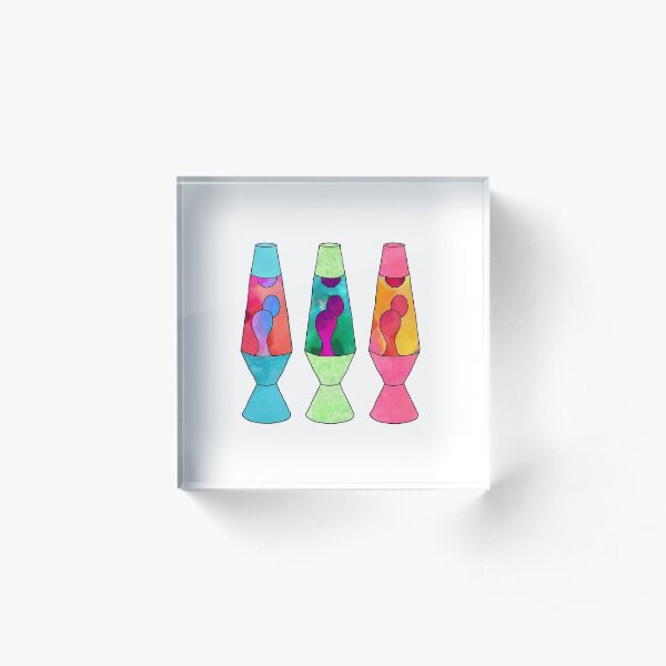 lava lampz Acrylic Block