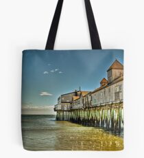 Old Orchard Beach Pier Tote Bag