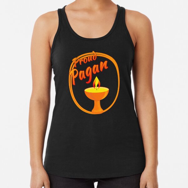 Proud Pagan Racerback Tank Top