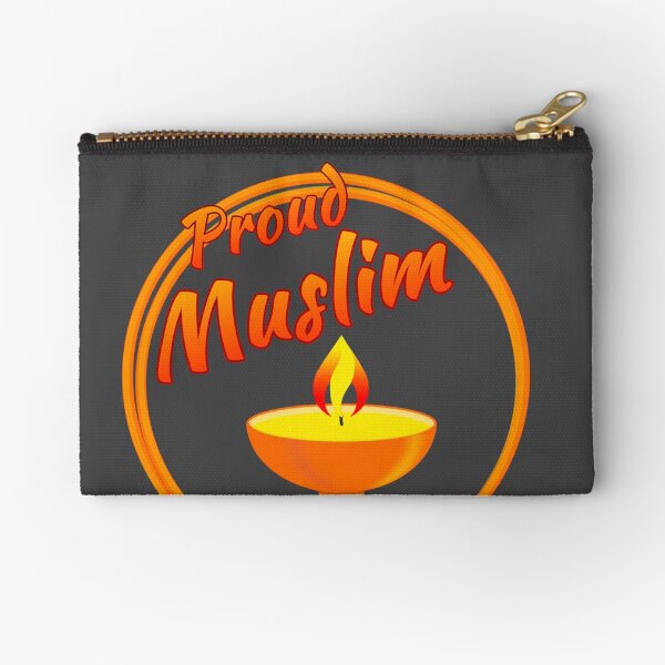 Proud Muslim Zipper Pouch