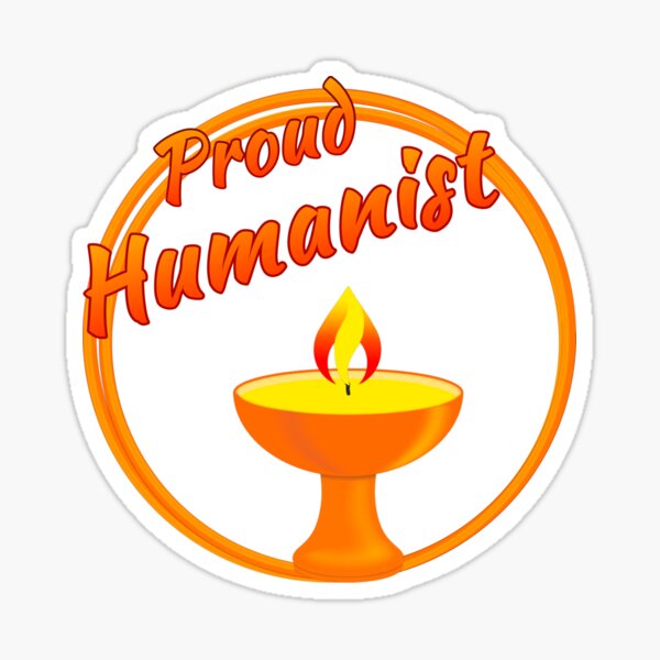Proud Humanist Sticker