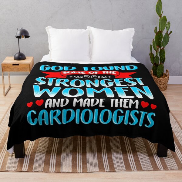 Item preview, God Found Strong Women - Cardiologist Occupation designed and sold by Maria Garcia.