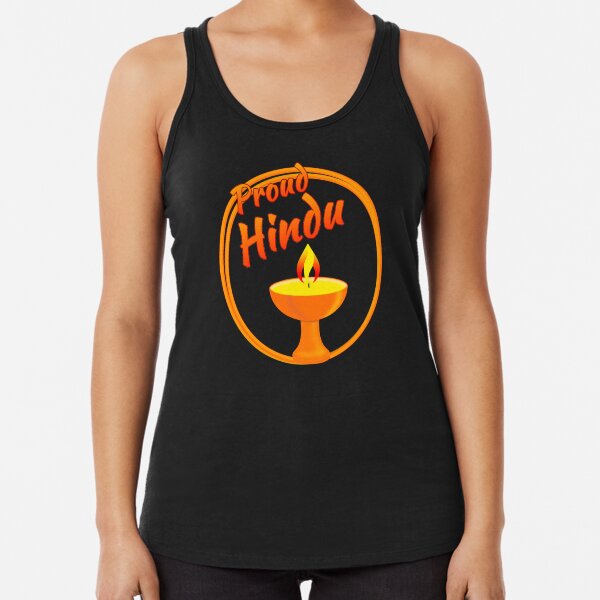 Proud Hindu Racerback Tank Top
