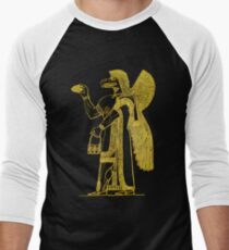 Anunnaki in Bronze Men's Baseball Âľ T-Shirt