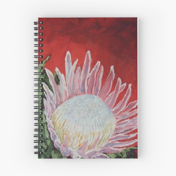 Item preview, Protea on red  designed and sold by Sonja Peacock.