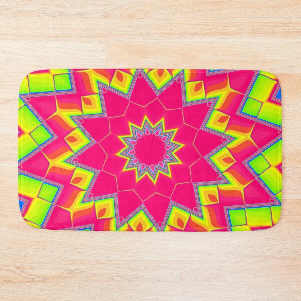 Item preview, Mexican Burning Star Mandala Pattern designed and sold by Dator-Abstracts.