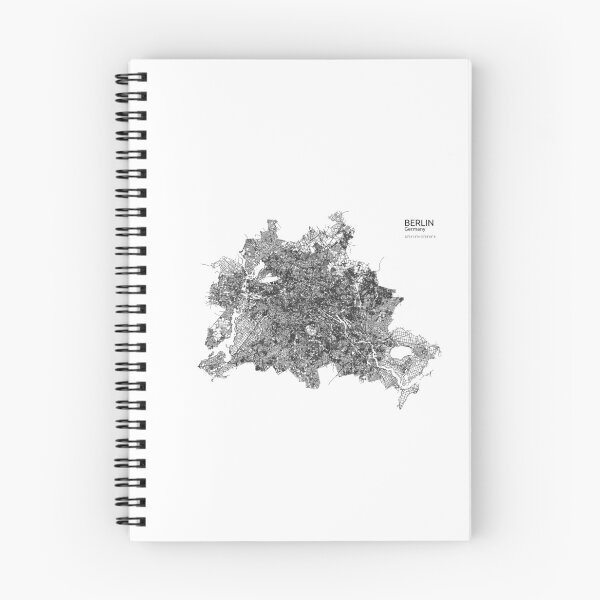 Item preview, Berlin map designed and sold by Gaudeamus.
