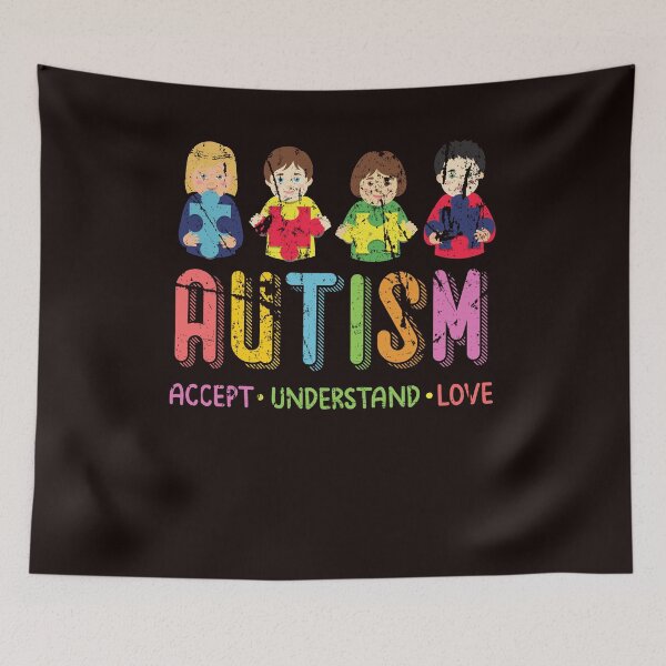 Item preview, Autism Accept Understand Love designed and sold by MagicSD Designs.