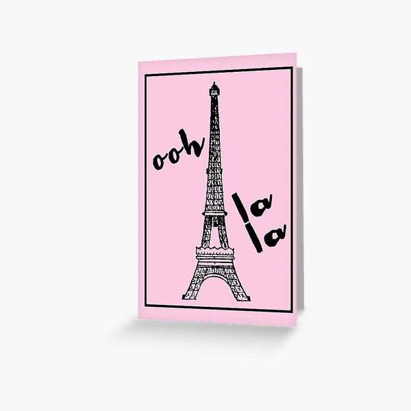 Item preview, Ooh la la with Eiffel Tower Paris Love designed and sold by Greenbaby.