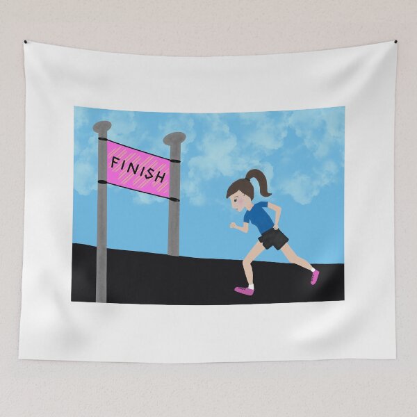 Item preview, Running Across the Finish Line designed and sold by Orchyd.